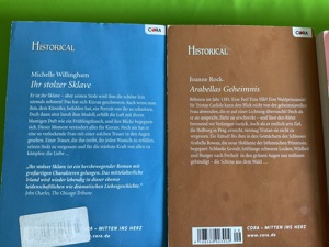 5er Set Historical Bücher, Romantik Romane um 4,25    (0,85 St) Bild 3