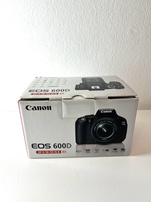 NEUE originalverpackte CANON EOS 600D KIT mit Zoom Objektiv EF-S18-55mm, Akku, Ladegerät... Bild 8
