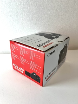 NEUE originalverpackte CANON EOS 600D KIT mit Zoom Objektiv EF-S18-55mm, Akku, Ladegerät... Bild 7
