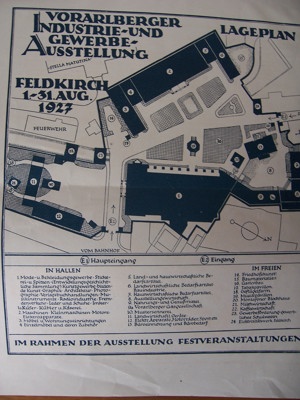 Vorarlberger Industrie und Gewerbeausstellung   1927   Feldkirch Bild 2