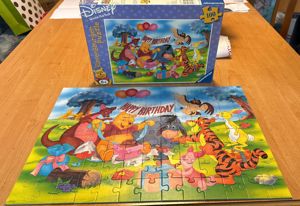 Puzzle Disney Winni Pooh 100 teilig Bild 1