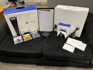 Sony Playstation 5 Konsole mit spiele 