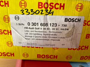 Original Bosch Scheinwerfer für VW Golf l und ll Bild 2
