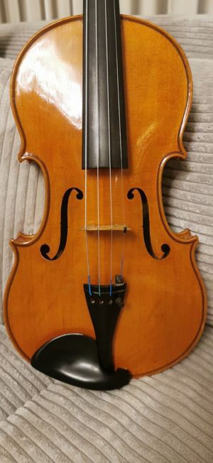Geige von Ad. Richard Mönnig 1958 Bild 1