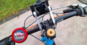 Toller Fahrradkorb, orange, für Vorne bei Lenker Bild 2