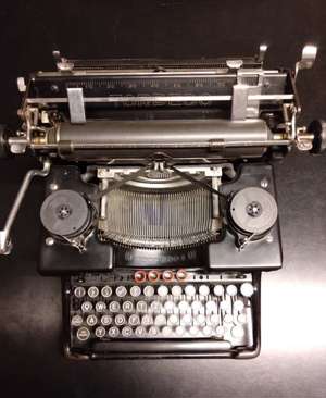Torpedo Schreibmaschine aus den 1920er Jahren - Liebhaberstück Bild 6