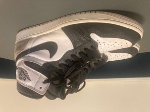 Nike Air Jordan 1 Retro High OG white black, Gr. 43 Bild 2