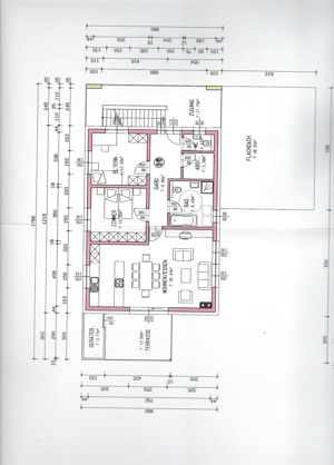 3,5-Zimmerwohnung, möbliert in Rankweil-Brederis, in 2-Familienwohnhaus