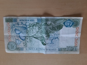 Zypern "Ten Pounds" Banknote Bild 2
