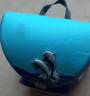 Schultasche Step to Step Delphin mit Baggy Bild 2