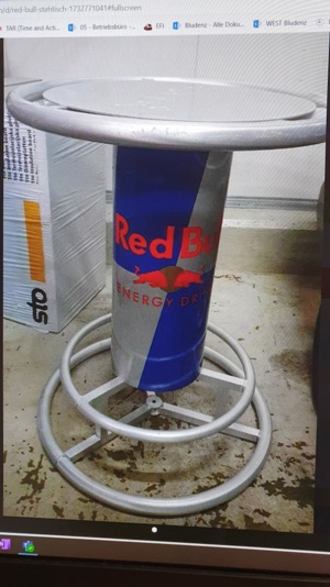 Red Bull Stehtisch