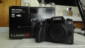 Neuwertig Lumix G7 4K Kamera