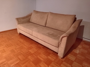 Couch mit Stoffbezug Bild 2