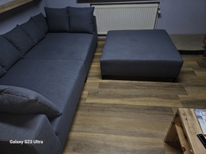 Ada polster big sofa sitzgarnitur mit hocker Bild 4