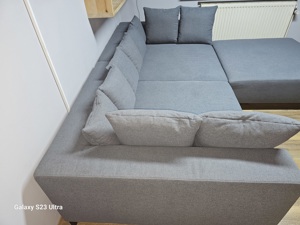 Ada polster big sofa sitzgarnitur mit hocker Bild 3