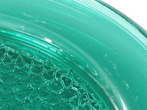 Platzteller Glasteller grün - 4 Stück Bild 7