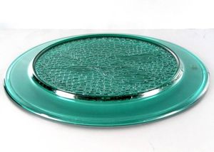 Platzteller Glasteller grün - 4 Stück Bild 5