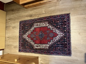 Teppich Rot 109cm lang, 70cm breit