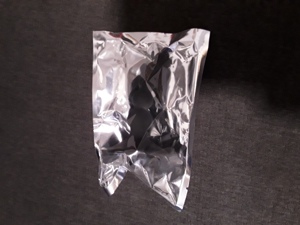 Silikon-Analplug, 10,5 cm Schwarz Bild 4
