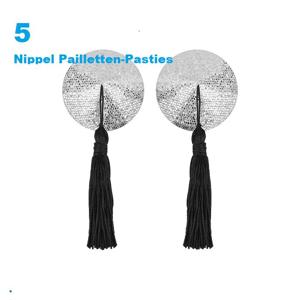 Bdsm Nippel Pailletten-Pasties, 2 Stück, 10 Euro. Bild 2