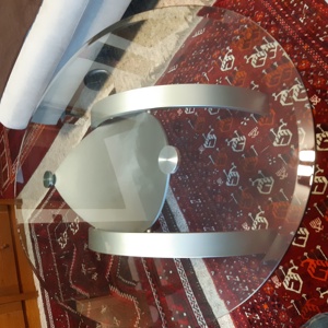 Couchtisch Glas oval Bild 3