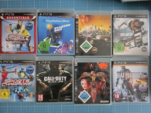 Verkaufe PS 3 mit 20 Spielen Bild 2