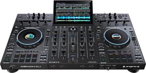 Denon DJ PRIME 4+ Standalone DJ Controller & Mixer with 4 Decks, Wi-Fi Music Streaming, Drop Sampler Bild 3