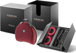 Focal Clear Pro MG Professional Open-Back Headphones with Memory Foam Earpads, Multiple Cables and R Bild 2