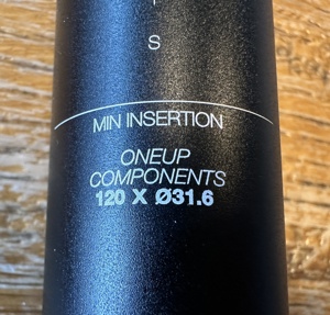 OneUp Vario Sattelstütze, neu im Karton, (120mm, 31,6)  180 Bild 2