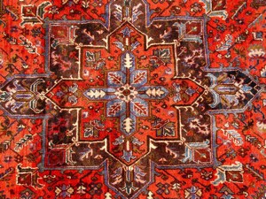 Orientteppich Sammlerteppich antik Heriz T095 Bild 4