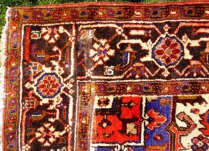 Orientteppich Sammlerteppich antik Heriz T095 Bild 3