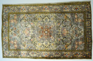 Orientteppich Sammlerteppich alt Kaschmir 148x89 T037 Bild 1