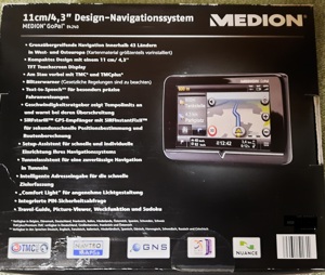 11 cm 4,3" Navigationssystem MEDION GoPal E4240 (MD 97960) Bild 4