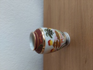 Japanische Vase handbemalt  Bild 3