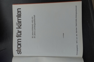 Strom für Kärnten - Festschrift 1974 - 50 Jahre KELAG Bild 1