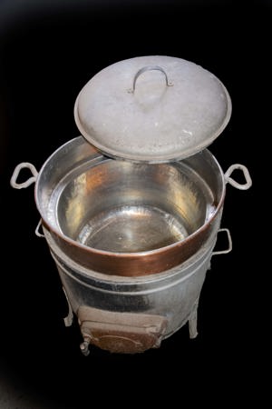 Waschkessel mit Kupfereinsatz Bild 4