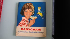 Babycham Champion Sektwerbung 1960 Bild 1
