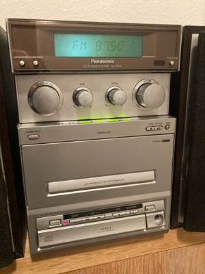 Panasonic Kompakt Stereoanlage SA-PM 15 Bild 2