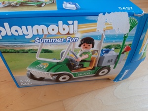 Playmobil Summer Set Campingservice-Wagen  Bild 1
