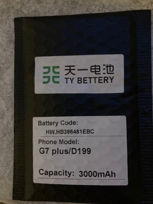 Akku Battery Huawei HB396481EBC NEU OVP Ersatz