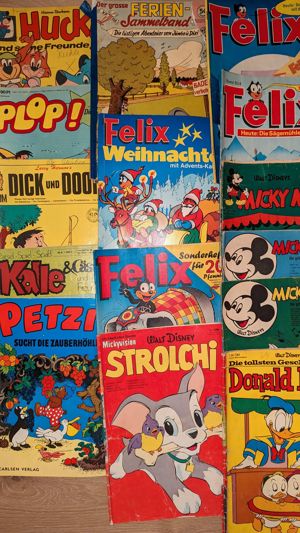 Micky Maus Heftchen frühe 70er Jahre Comics Bild 2