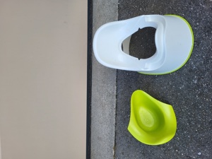 Babytöpfchen Ikea  Lockig  weiß, grün Bild 3