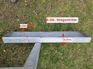 Stahlstiege verzinkt Bild 2