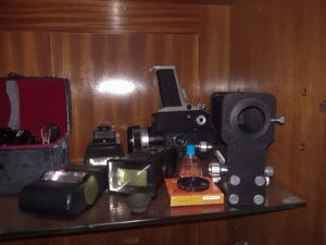 Sammlung analoger Kameras und anderer "Gerätschaften" Bild 3