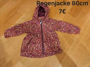 Regenjacke Mädchen 80cm