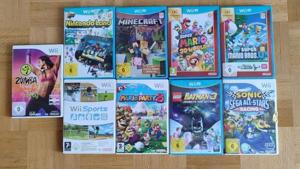 Nintendo Wii U schwarz 32GB Konsolenpaket mit Spielen und Controllern Bild 3