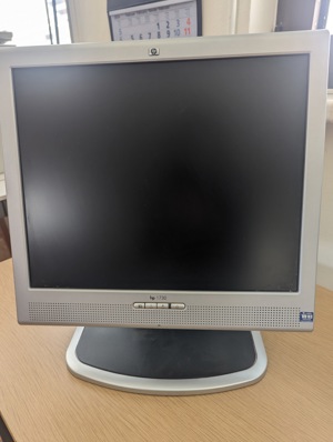 HP 1730 Computer Monitor Bildschirm mit Lautsprecher