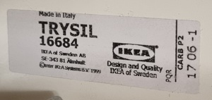 Ikea Tyrasil Bett 140x200 weiss, sehr guter Zustand, ohne Lattenrost Bild 3