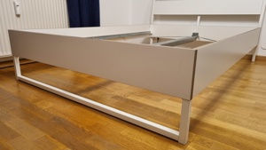 Ikea Tyrasil Bett 140x200 weiss, sehr guter Zustand, ohne Lattenrost Bild 4