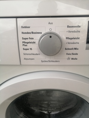 Waschmaschine von Siemens  Bild 4